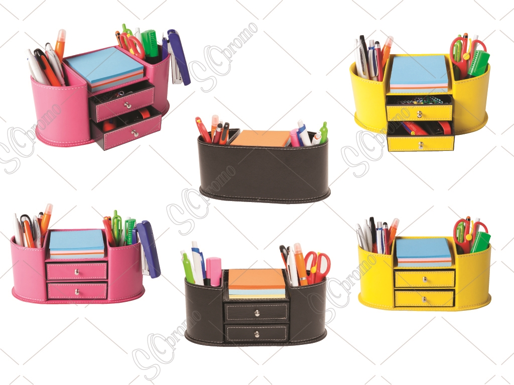 Çekmeceli Deri Kalemlik